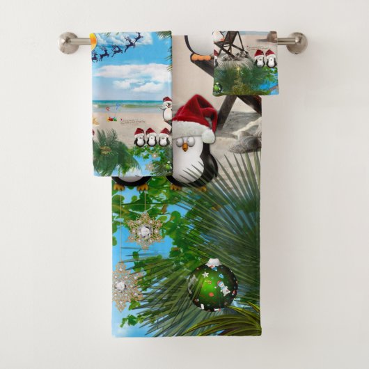 Été Noël bébé sur la plage répéter (En situation)