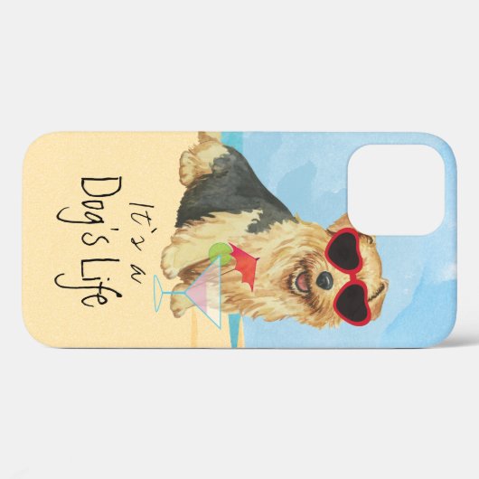 Été Norfolk Terrier Coque-Mate coque iphone (Verso (horizontal))
