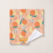 Été orange Orange (Gant de toilette)
