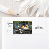 Été par Mary Cassatt Adresse de retour Étiquette (En situation)