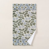 Été Périwinkel Fleur Plutôt Élégant Floral (Serviette à main)