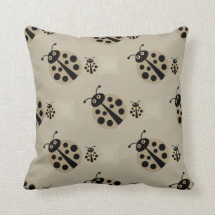 Eté Pierre Polka Dot Lady Bureaux Coussin