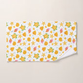 Eté Plage Motif Coquillages Océan Life Starfish (Serviette à main)
