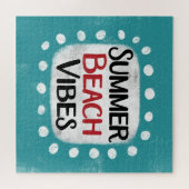Été Plage Vibes Jigsaw Puzzle (Horizontal)