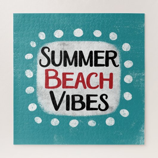 Été Plage Vibes Jigsaw Puzzle (Vertical)