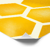 Été Première abeille Jour 1er anniversaire Affiche (Coin)