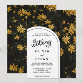 été printemps Faire-part de mariage florale de tou (Devant / Derrière)