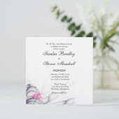 Été Simplicité Mariage Invitations (Debout devant)