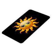 Été Soleil drôle Magnet flexible (Côté Gauche)