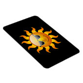 Été Soleil drôle Magnet flexible (Côté Droit)