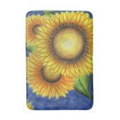 Été Sunflower Salle de bain Mat Tapis Cadeau (Devant (Vertical))