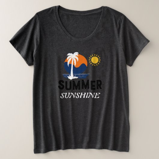 Été Sunshine Plus Taille Femmes (Design devant)