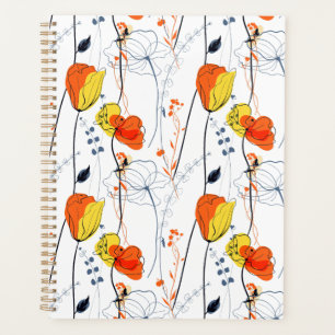 Été tropical   Belles fleurs jaunes Design