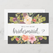 Été vibrant | Carte postale Invitation de la serva (Devant / Derrière)