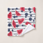 Eté Watermelon Stripes (Gant de toilette)