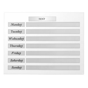 Éteignez le calendrier, créez un carnet avec note