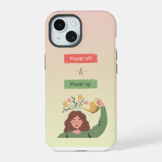 Éteindre et rallumer : Coque iPhone pour un équili