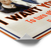 "éteins les lumières" Affiche (Coin)