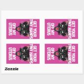 Éteins tes minuscules mains de mon autocollant Ute (Feuille)