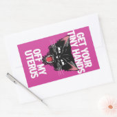 Éteins tes minuscules mains de mon autocollant Ute (Enveloppe)