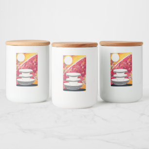 Eten & Drink Labels > Eten Labels Voedselcontainer Etiket