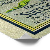 eten en tomaat aangepaste familienaam keuken poster (Hoek)