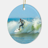 Eten in de was keramisch ornament (Links)