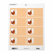 Eten label....keuken etiket (Full Sheet)