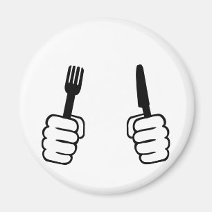 Eten - messenmakerswerk magneet
