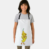 Eten met geel Bell-Pet Schort (Insitu)