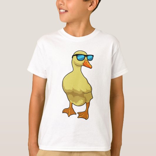 Eten met zonnebril t-shirt (Voorkant)