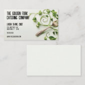 Eten Service Restaurant Cafe Bistro Catering Visitekaartje (Voorkant / Achterkant)