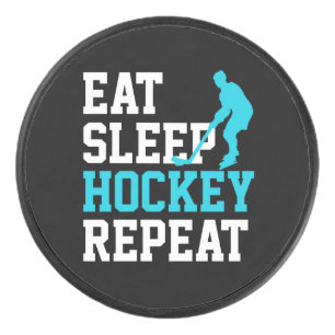 Eten Slaap Hockey Herhalen Puck