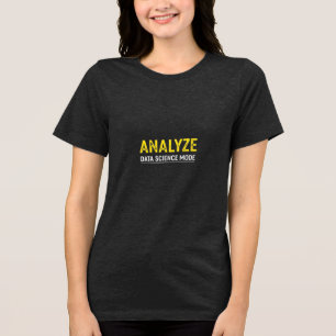 Eten Slapen Analyseren Herhalen Tri-Blend Shirt