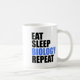 Eten Slapen Biologie Herhalen Bioloog Professor Le Koffiemok