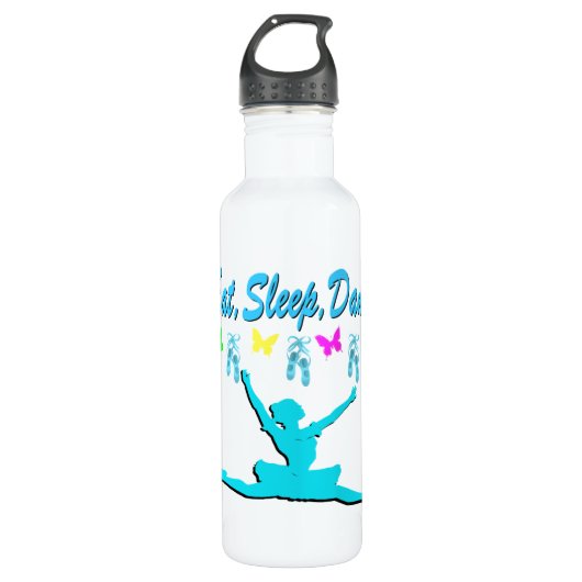 ETEN, SLAPEN, DANSEN BALLERINA DESIGN WATERFLES  (Voorkant)