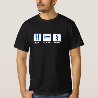 Eten slapen Ding - Honkbal T-shirt