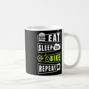 Eten Slapen Fietsen Herhalen Koffiemok