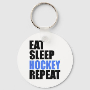 Eten Slapen Hockey Herhalen IJsveld Schaatsen Cana Sleutelhanger