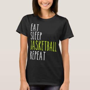 Eten Slapen Honkbal Herhalen T-shirt