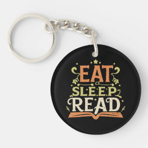 Eten Slapen Lezen, Grappig Lezen Sleutelhanger