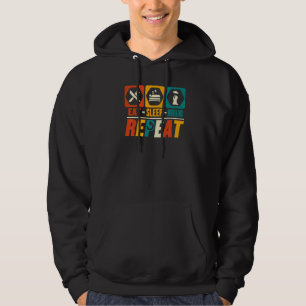 Eten Slapen Modelleren Herhalen Modellenwerk Hoodie
