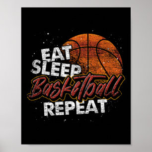 Eten Slapen Sketll Herhalen Sketll Speler Sketll Poster