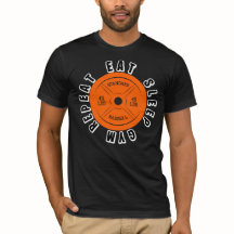 Eten Slapen Sportzaal Herhalen T-shirt voor fitnes