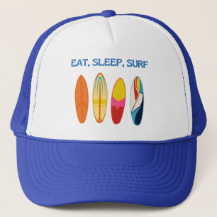 Eten, slapen, Surven - Strandleven Trucker Pet