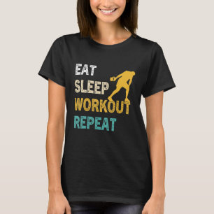 Eten Slapen Trainen Herhalen     Trainen Gym  Cali T-shirt