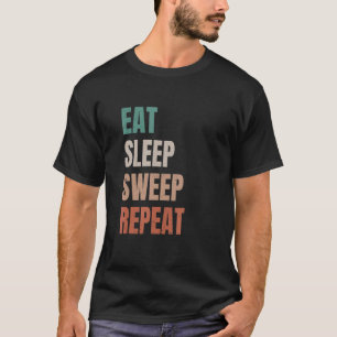 Eten Slapen Vegen Herhalen Gitarist Gitaarspeler T-shirt