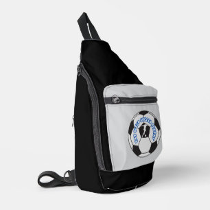 eten slapen voetbal herhalen sling bag