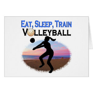 ETEN, SLAPEN, VOLLEYBAL TRAINEN