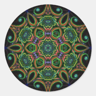 Eten van de Ziel (bewerken) Ronde Sticker